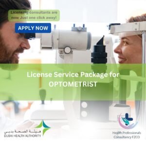 License Service Package for Optometrist